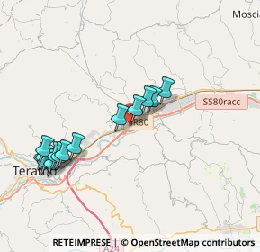 Mappa Via Amerigo Vespucci, 64100 San Nicolò A Tordino TE, Italia (4.10357)