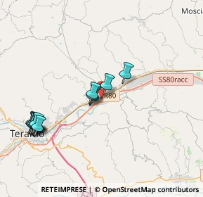 Mappa Via Amerigo Vespucci, 64100 San Nicolò A Tordino TE, Italia (4.564)