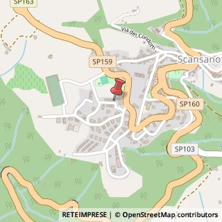 Mappa Via Giambattista Pergolesi, 2, 58054 Scansano, Grosseto (Toscana)