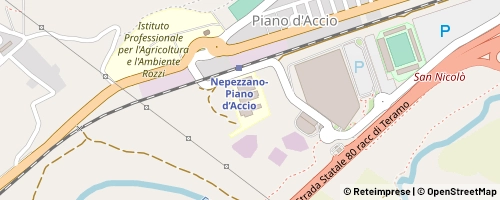 Mappa Teramo