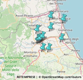 Mappa Via Vincenzo Pilotti, 64100 Teramo TE, Italia (8.67333)