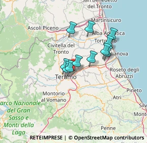Mappa Via Vincenzo Pilotti, 64100 Teramo TE, Italia (10.65636)