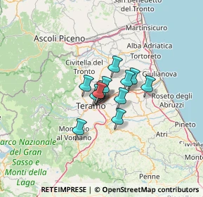 Mappa Via Vincenzo Pilotti, 64100 Teramo TE, Italia (6.78308)