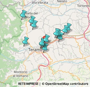 Mappa Via Vincenzo Pilotti, 64100 Teramo TE, Italia (5.60077)