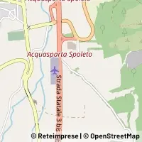 Hartă Acquasparta