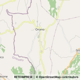 Mappa Onano