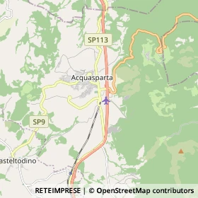 Mappa Acquasparta