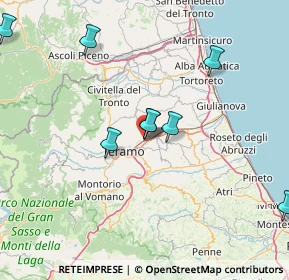 Mappa Via Salvo D'Acquisto, 64100 Teramo TE, Italia (28.38692)