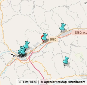 Mappa Via Salvo D'Acquisto, 64100 Teramo TE, Italia (4.44364)