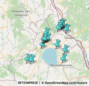 Mappa SS 74 Maremmana, 01020 San Lorenzo nuovo VT, Italia (11.22611)