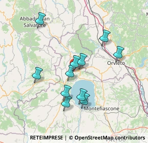 Mappa SS 74 Maremmana, 01020 San Lorenzo nuovo VT, Italia (13.69909)