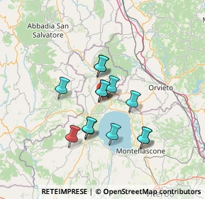 Mappa SS 74 Maremmana, 01020 San Lorenzo nuovo VT, Italia (11.05077)