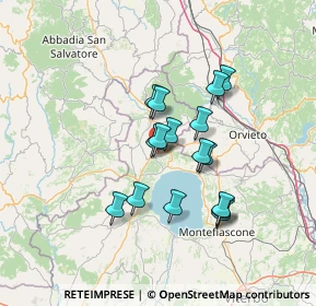 Mappa SS 74 Maremmana, 01020 San Lorenzo nuovo VT, Italia (11.39563)