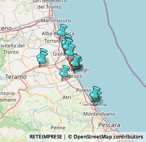 Mappa Via Aosta, 64026 Roseto degli Abruzzi TE, Italia (9.76286)