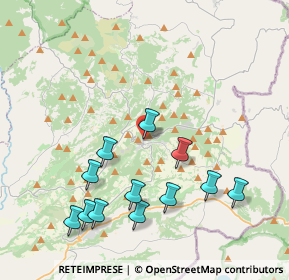 Mappa 58010 Sorano GR, Italia (4.45583)