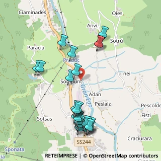 Mappa Strada Sompunt, 39036 Badia BZ, Italia (0.55769)