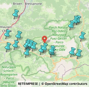 Mappa Mastlestrasse, 39047 Santa Cristina Valgardena BZ, Italia (8.8775)