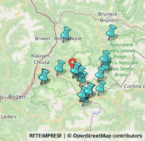 Mappa Mastlestrasse, 39047 Santa Cristina Valgardena BZ, Italia (11.66368)