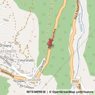 Mappa Via VI Novembre, 48, 32040 Comelico Superiore, Belluno (Veneto)