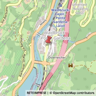 Mappa Via Paese, 39040 Ponte Gardena BZ, Italia, 39040 Ponte Gardena, Bolzano (Trentino-Alto Adige)