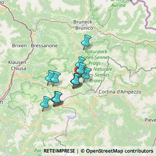 Mappa Strada Ninz, 39036 Badia BZ, Italia (9.86692)