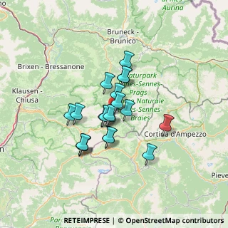 Mappa Strada Ninz, 39036 Badia BZ, Italia (9.5345)