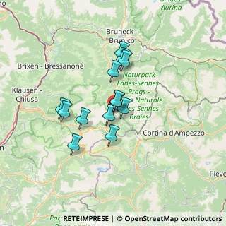 Mappa Strada Ninz, 39036 Badia BZ, Italia (9.83692)