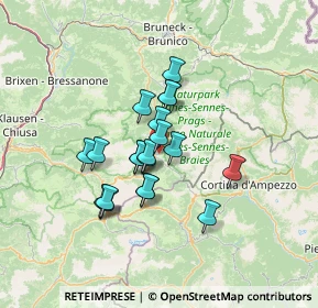 Mappa 39036 Badia BZ, Italia (9.821)
