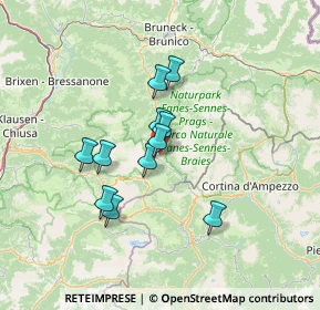 Mappa 39036 Badia BZ, Italia (10.33455)