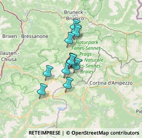 Mappa 39036 Badia BZ, Italia (9.00455)