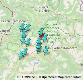 Mappa 39036 Badia BZ, Italia (11.05714)