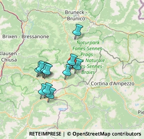 Mappa 39036 Badia BZ, Italia (11.79333)