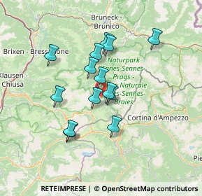 Mappa 39036 Badia BZ, Italia (11.04643)