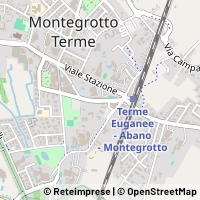 Mapa Montegrotto Terme