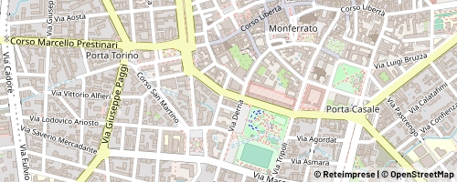 Mappa Vercelli