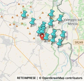 Mappa Via Custoza, 46049 Volta Mantovana MN, Italia (2.58429)