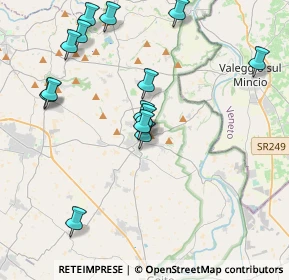 Mappa Via Custoza, 46049 Volta Mantovana MN, Italia (4.23571)