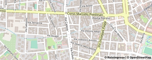 Mappa Vercelli