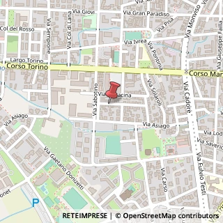 Mappa Via Monte San Gabriele, 11, 13100 Vercelli, Vercelli (Piemonte)