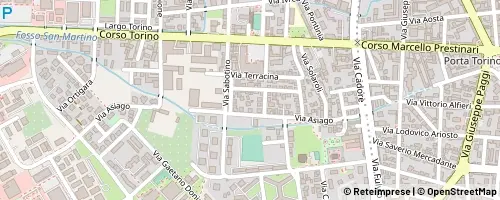 Mappa Vercelli