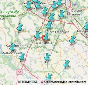 Mappa Via Antonio Gramsci, 20084 Lacchiarella MI, Italia (10.0685)
