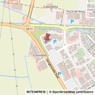 Mappa Tangenziale Ovest - Comparto Sud, 246, 13100 Vercelli, Vercelli (Piemonte)