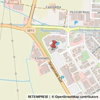 Mappa Tangenziale Ovest, 9, 13100 Vercelli, Vercelli (Piemonte)