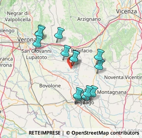 Mappa Via al Corso, 37055 Ronco all'Adige VR, Italia (12.70929)