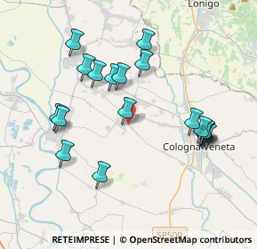 Mappa Via Strà, 37044 Veronella VR, Italia (3.82222)