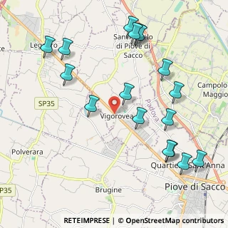 Mappa SS 516, 35020 Sant'Angelo di Piove di Sacco PD, Italia (2.39412)