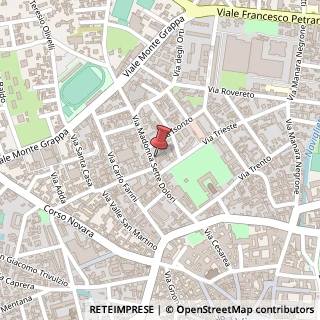 Mappa Via Madonna Sette Dolori, 13, 27029 Vigevano, Pavia (Lombardia)