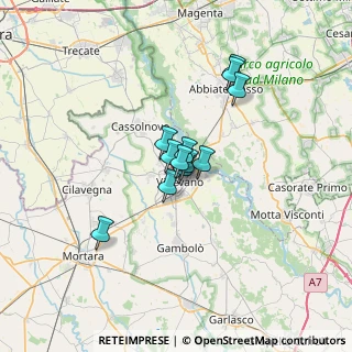 Mappa Via Mad. VII Dolori, 27029 Vigevano PV, Italia (4.16667)