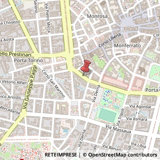 Mappa Via XX Settembre, 19, 13100 Vercelli, Vercelli (Piemonte)