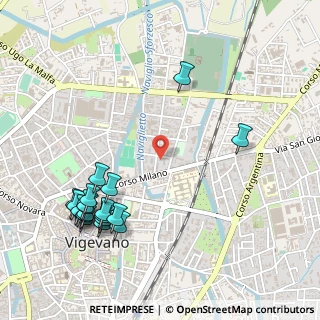 Mappa Via Carlo Goldoni, 27029 Vigevano PV, Italia (0.637)